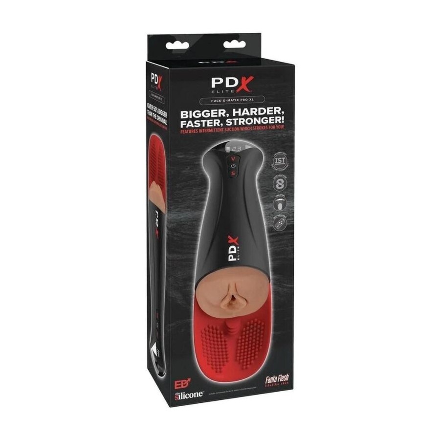 PDX ELITE - FAP-O-MATIC PRO XL VIBRANTE AUTOMATICO MARRONE 34,9 CM